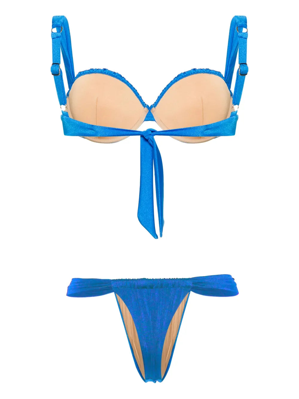 Ruched Balconette Bikini