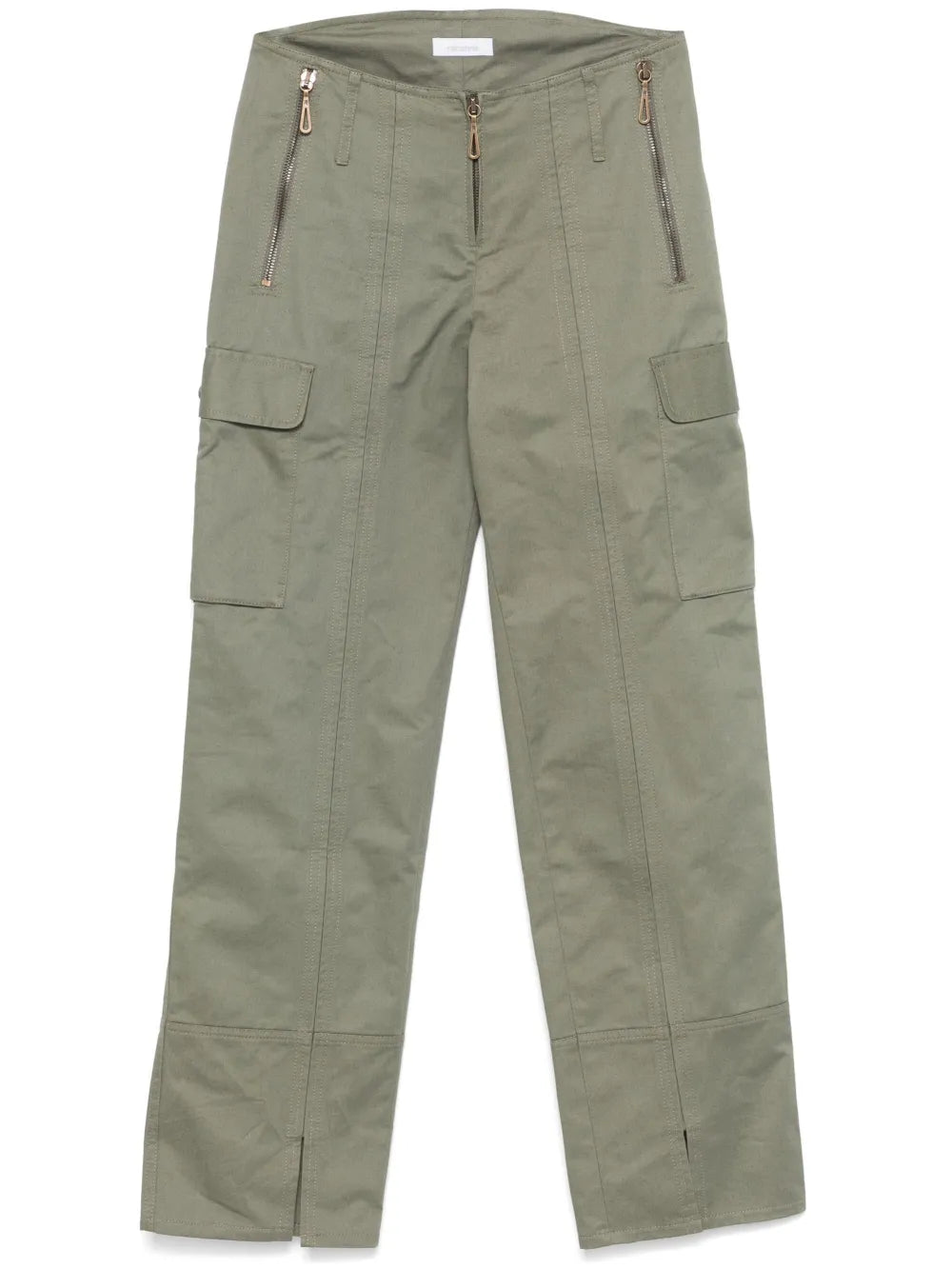 Straight-Leg Cargo Trousers