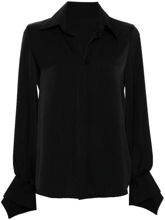 Flared-Cuffs Shirt