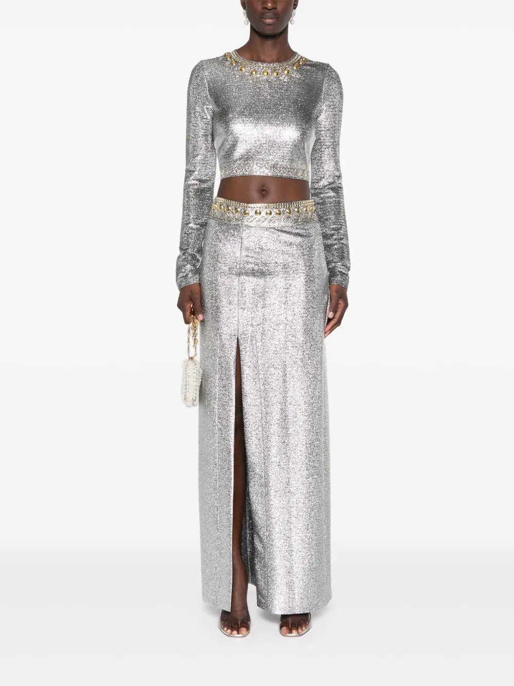 Stud-Embellished Top