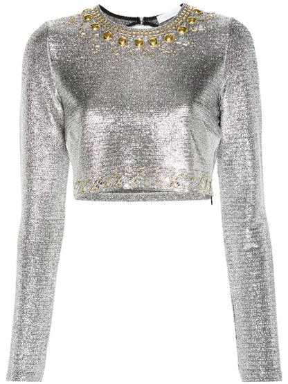 Stud-Embellished Top