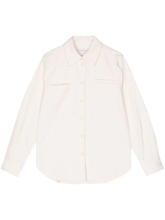 Patch-Pocket Cotton Shirt