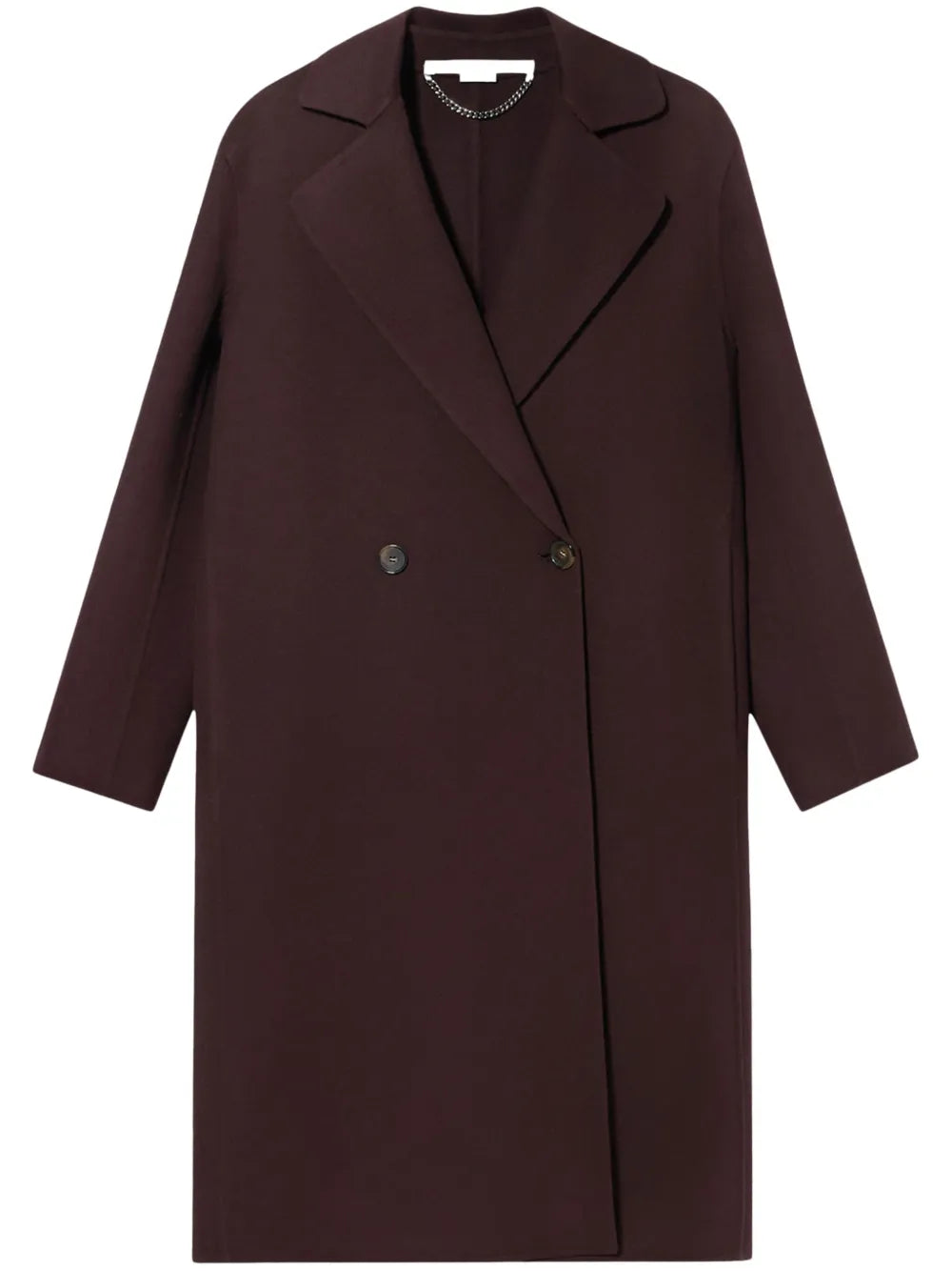 Double-Breasted Wool Coat