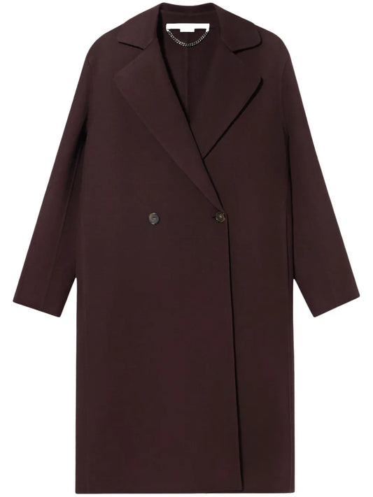 Double-Breasted Wool Coat