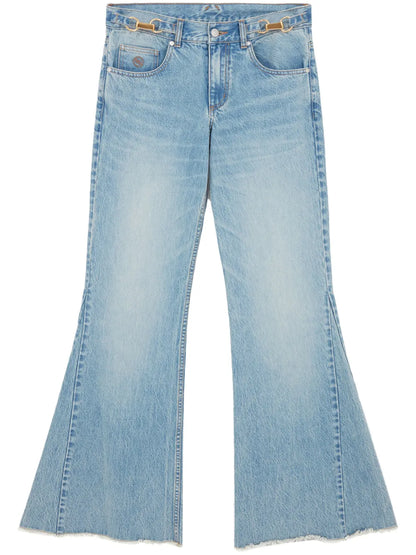 Mid-Rise Bootcut Jeans