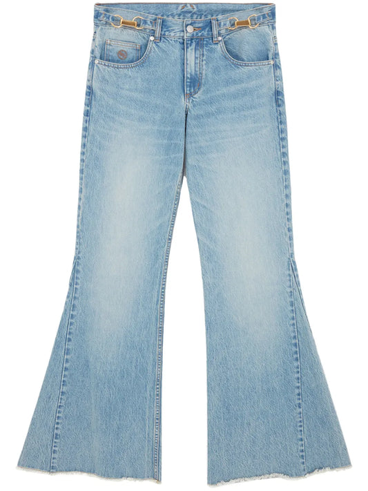 Mid-Rise Bootcut Jeans