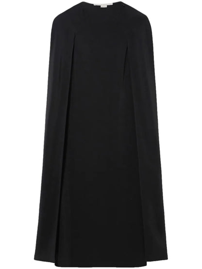 Long-Sleeved Cape Dress