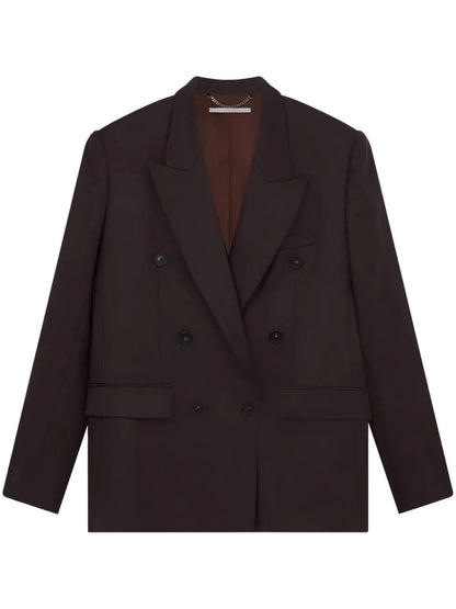 Double-Breasted Wool Blazer