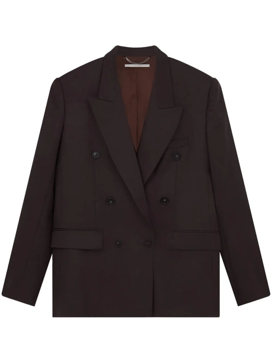 Double-Breasted Wool Blazer