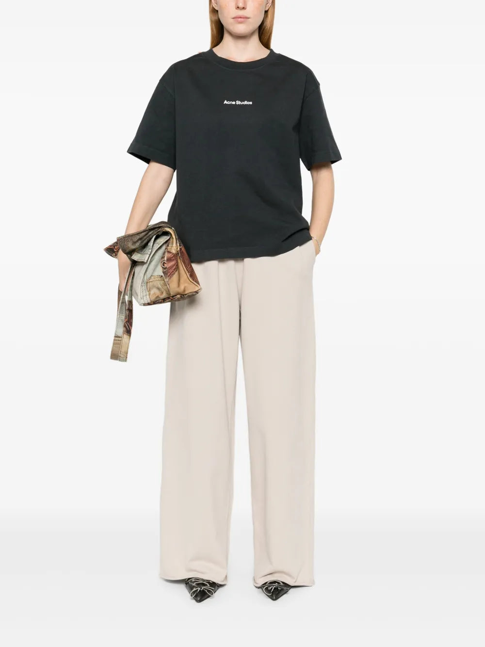 Logo-Lettering Track Pants