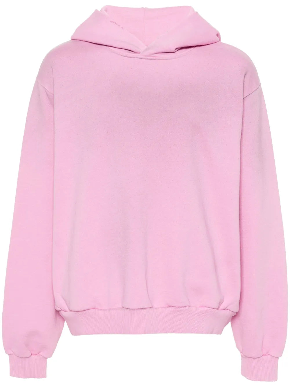 Logo-Print Distressed Hoodie