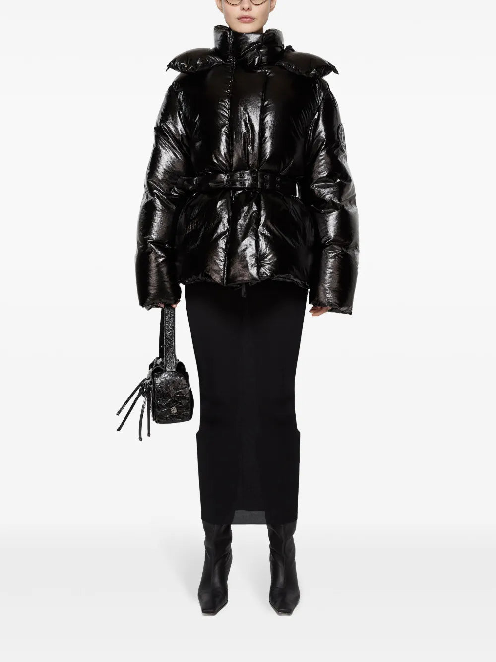 Belted Puffer Jacket
