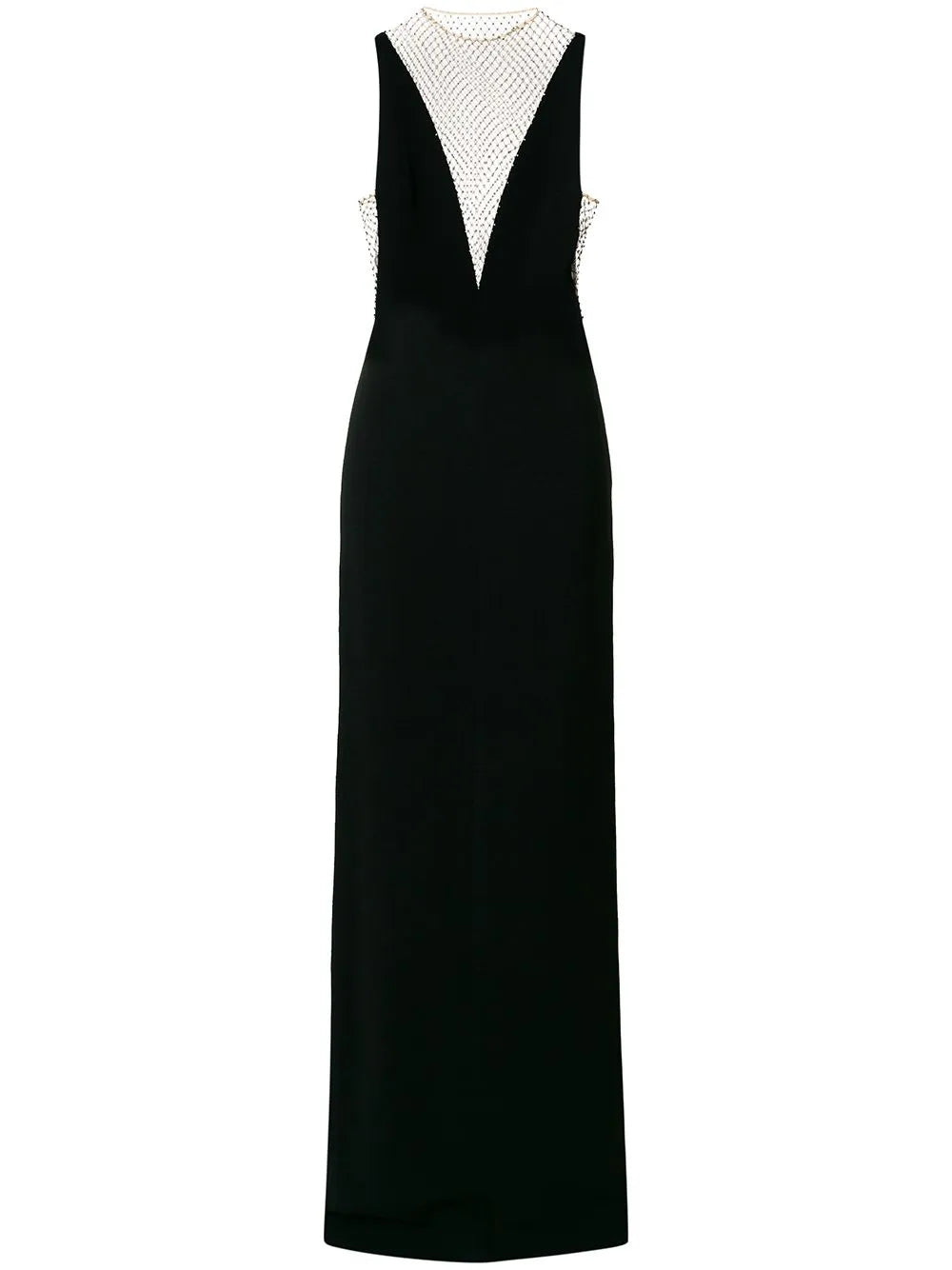 Crystal-Embellished Maxi Dress