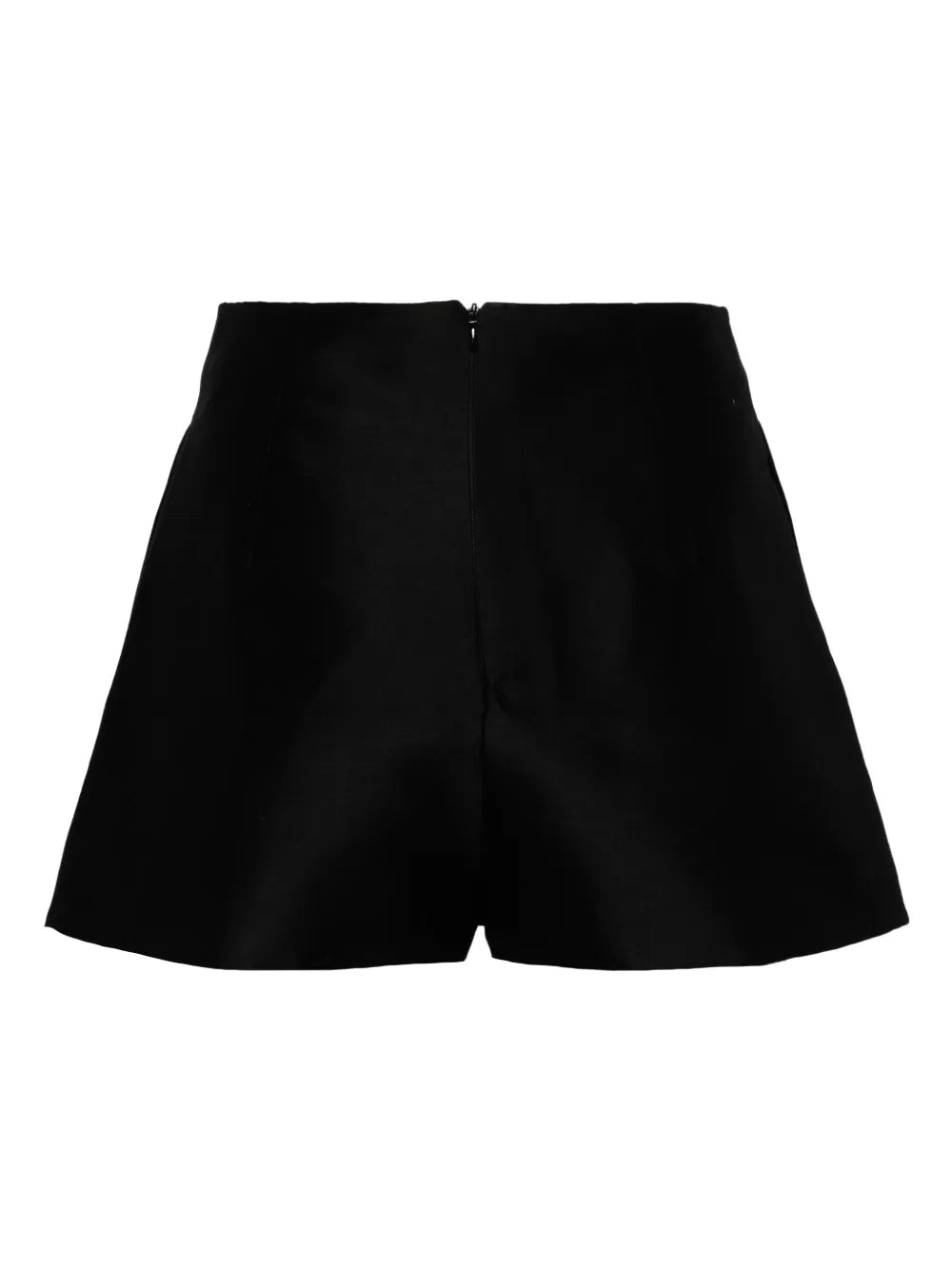 Satin-Finish Mini Shorts