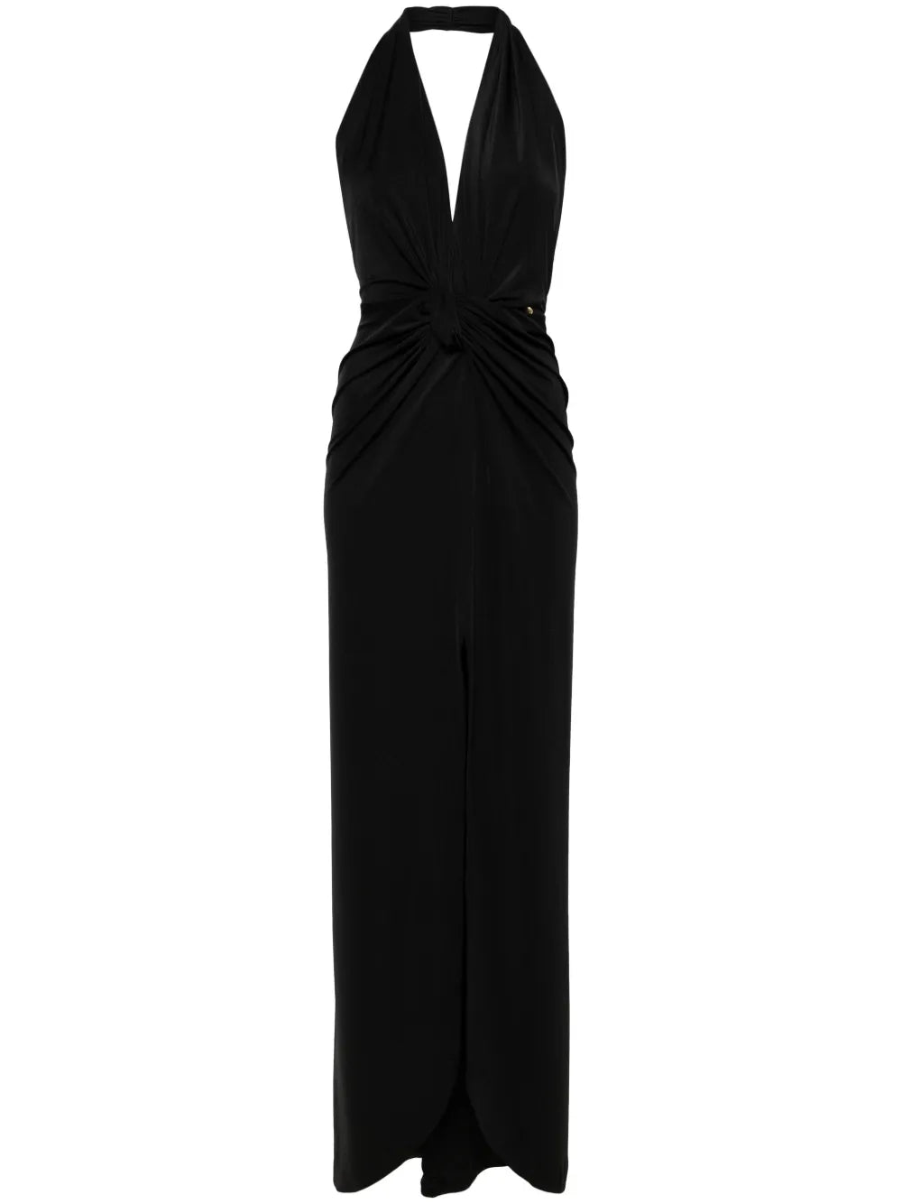 Plunging V-Neck Maxi Dress