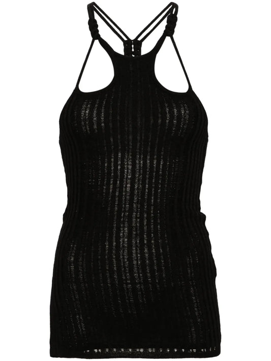 Debra Fine-Ribbed Tank Top