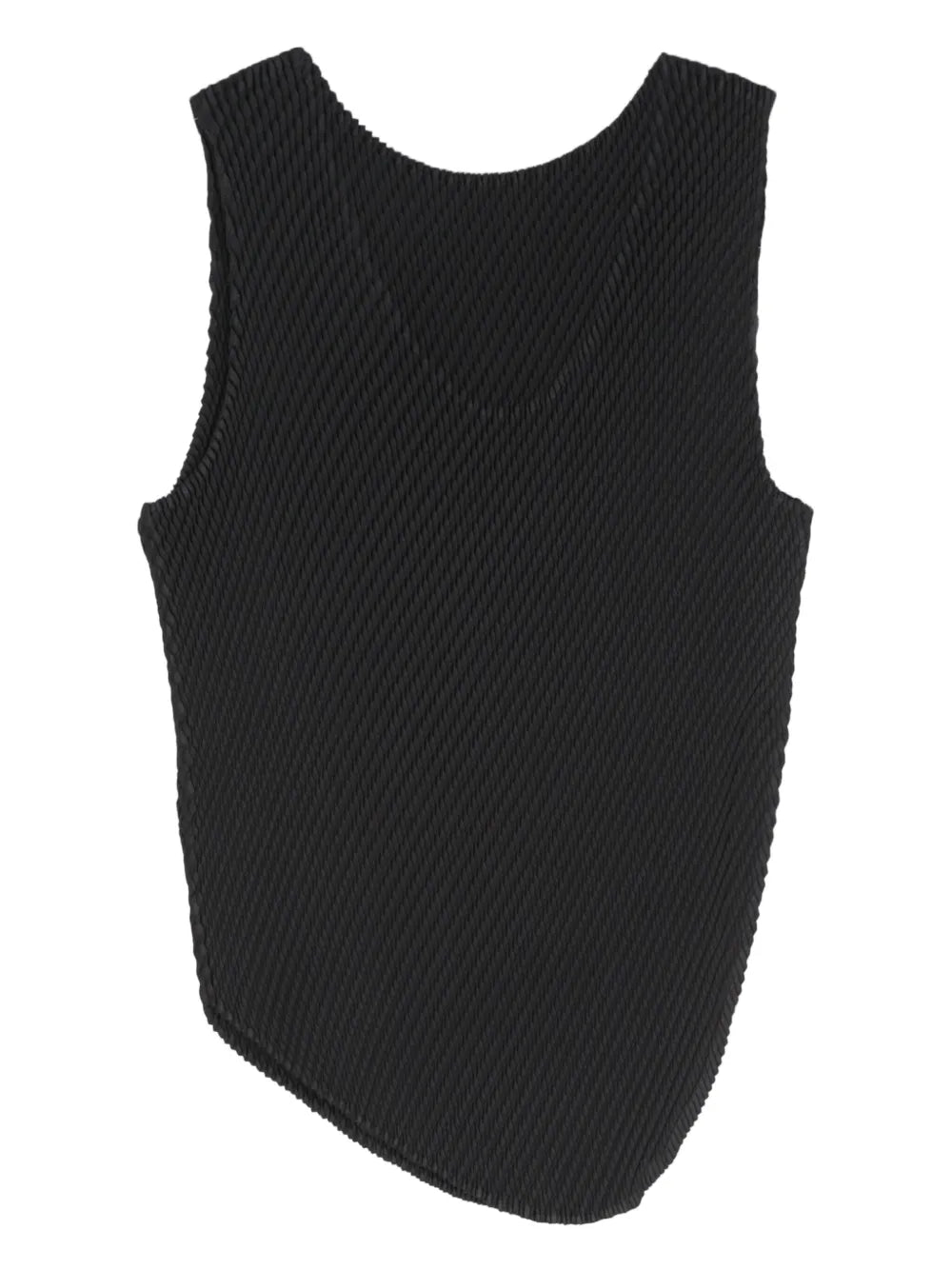Plissé-Effect Tank Top