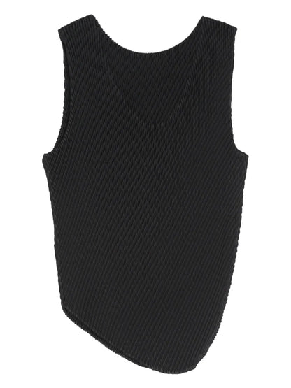 Plissé-Effect Tank Top