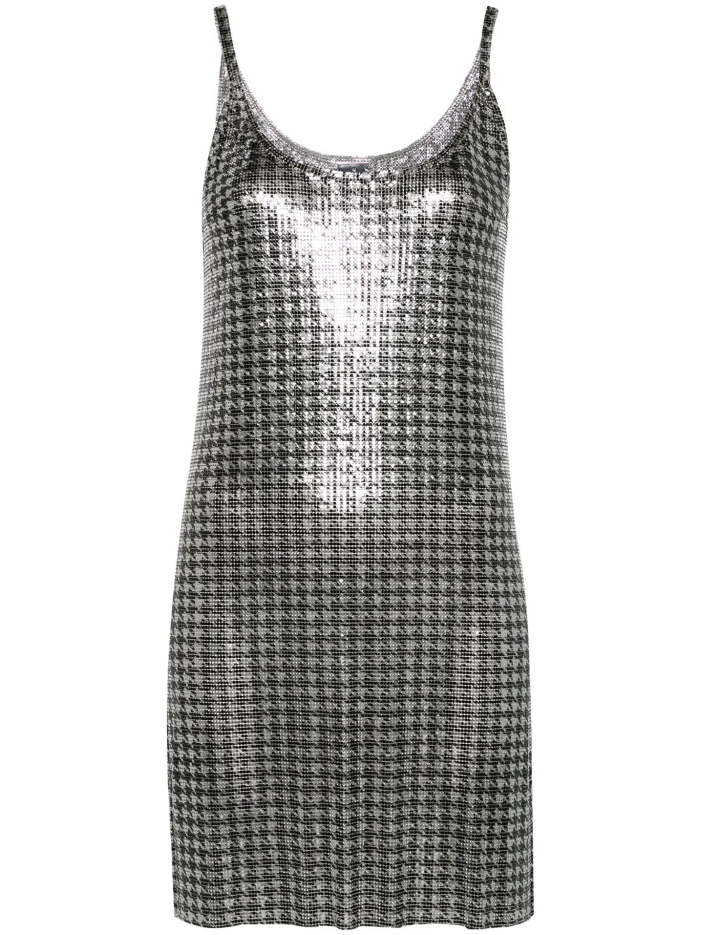 Houndstooth Mini Dress
