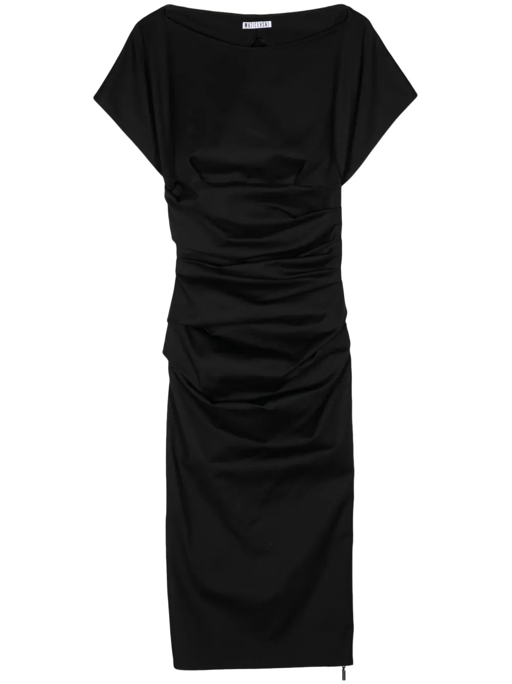 Yuzu Ruched Midi Dress