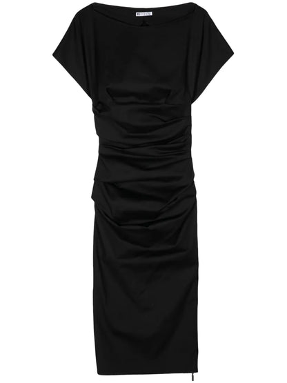 Yuzu Ruched Midi Dress