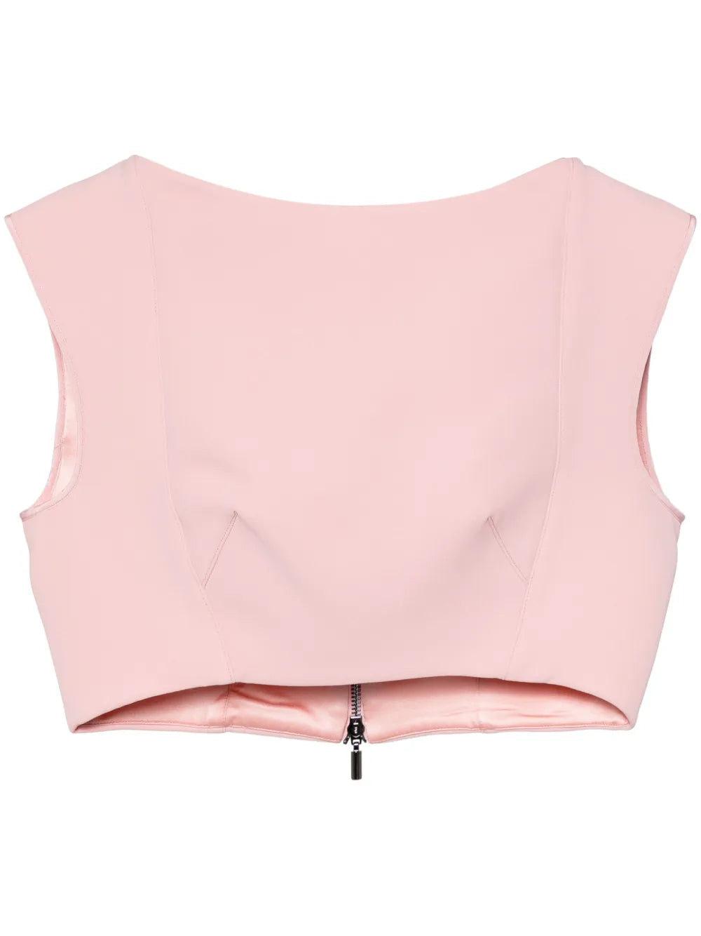 Cap-Sleeve Cropped Top