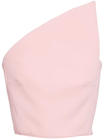 Asymmetric Strapless Top