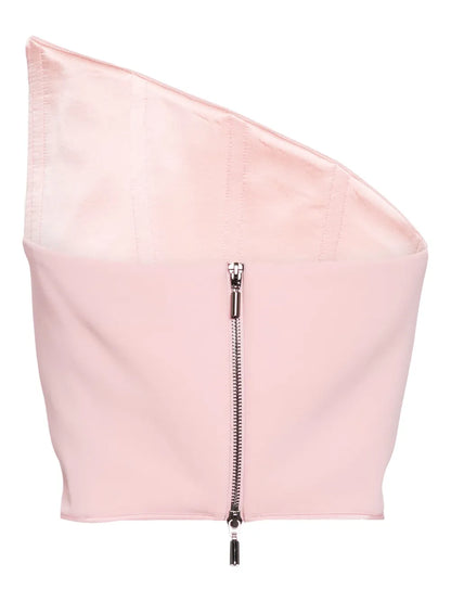 Asymmetric Strapless Top
