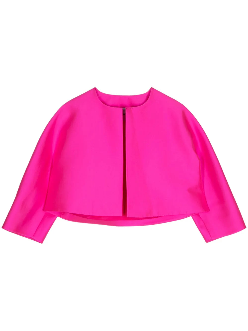 Satin Cropped Jacket
