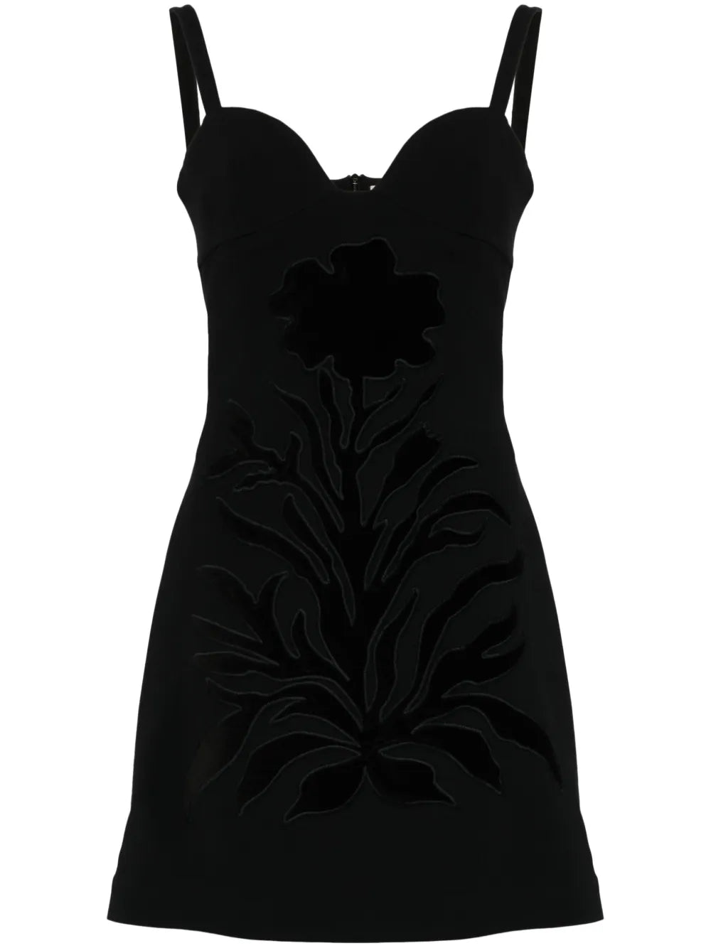 Velvet Bustier Mini Dress