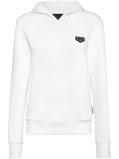 Logo Plaque Hoodie