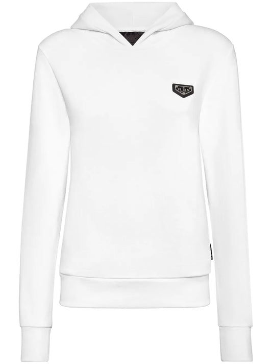 Logo Plaque Hoodie