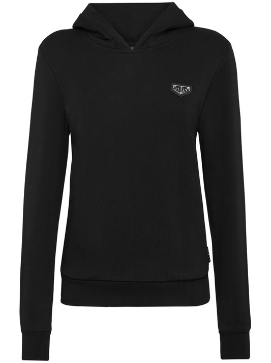 Logo Plaque Hoodie