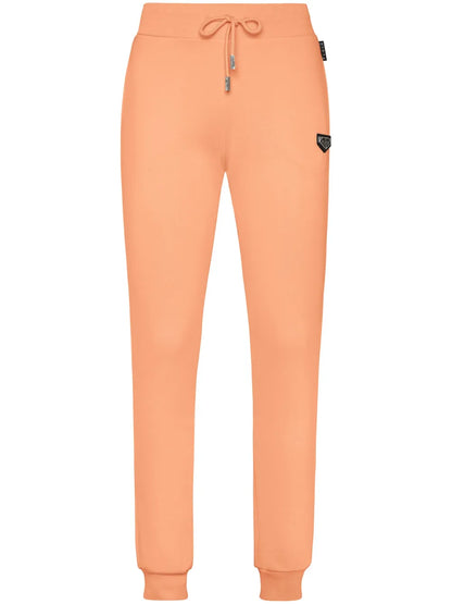 Logo-Plaque Cotton Track Pants