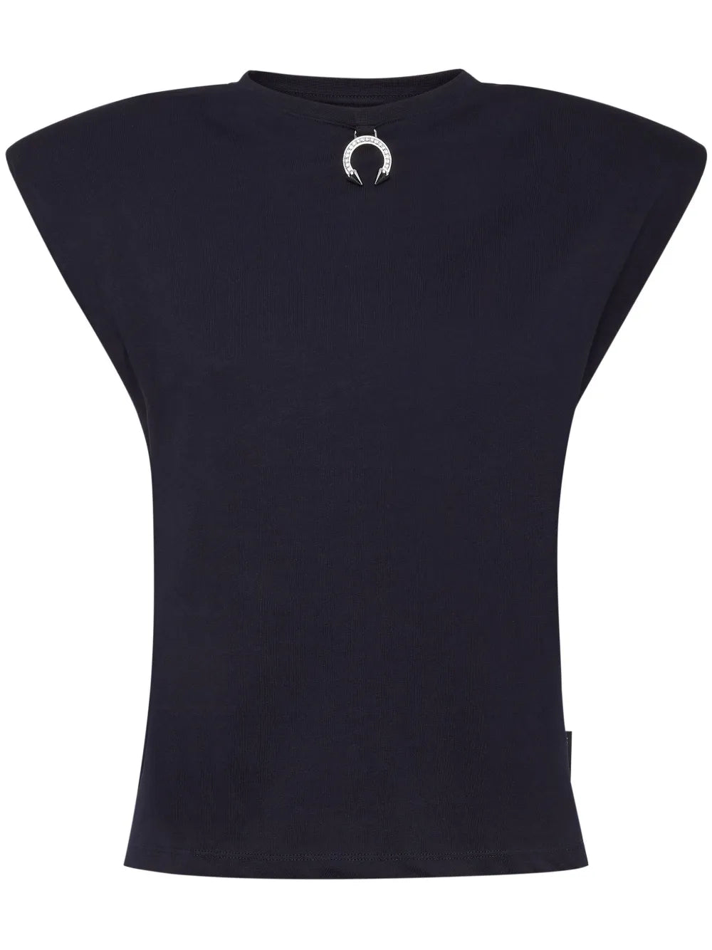Charm-Detail Cotton Tank Top