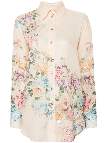 Halliday Floral-Print Shirt