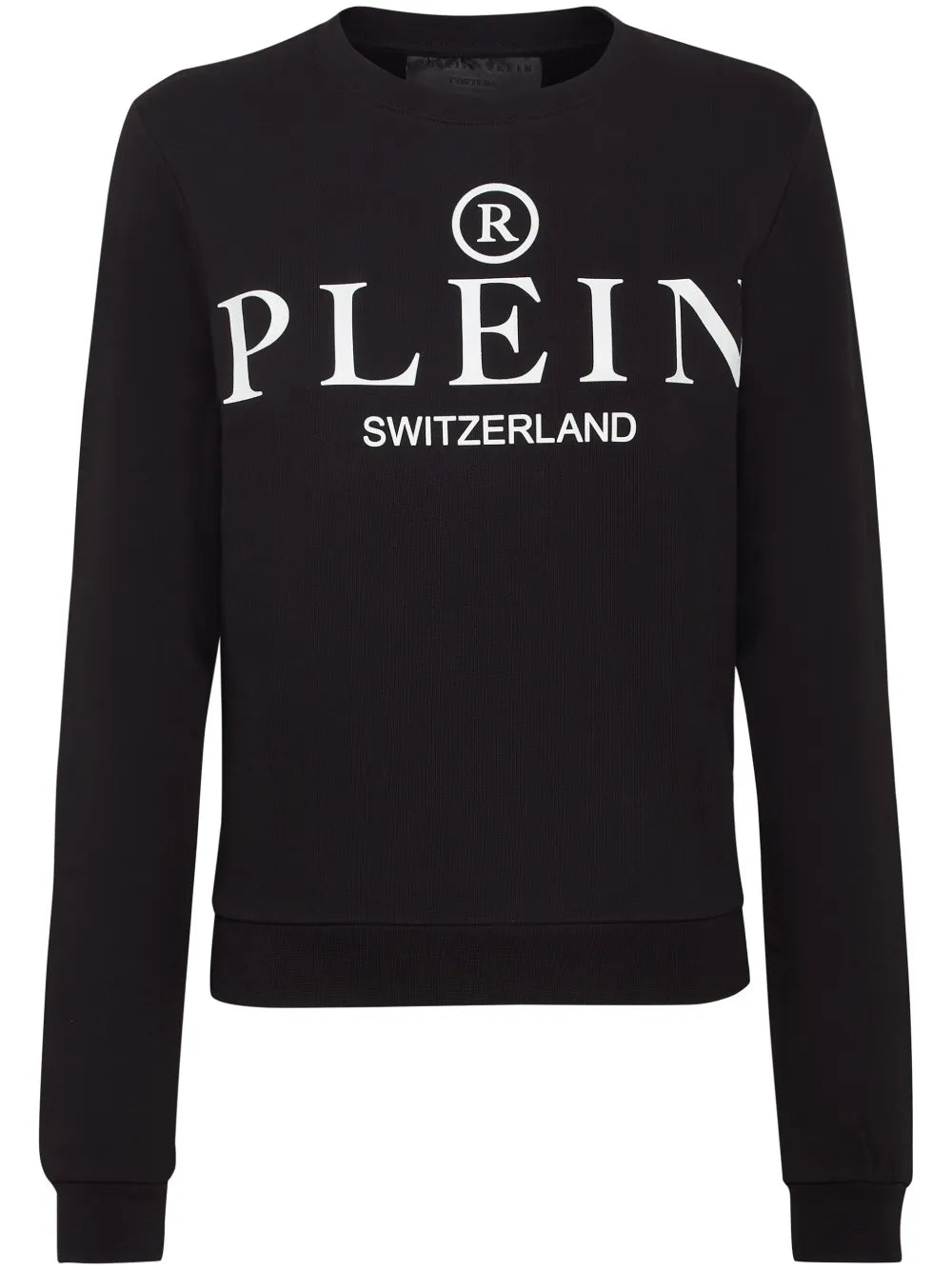 Iconic Plein Round-Neck Long-Sleeve Sweatshirt