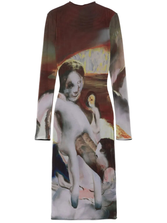 Sunset Sees Midi Dress