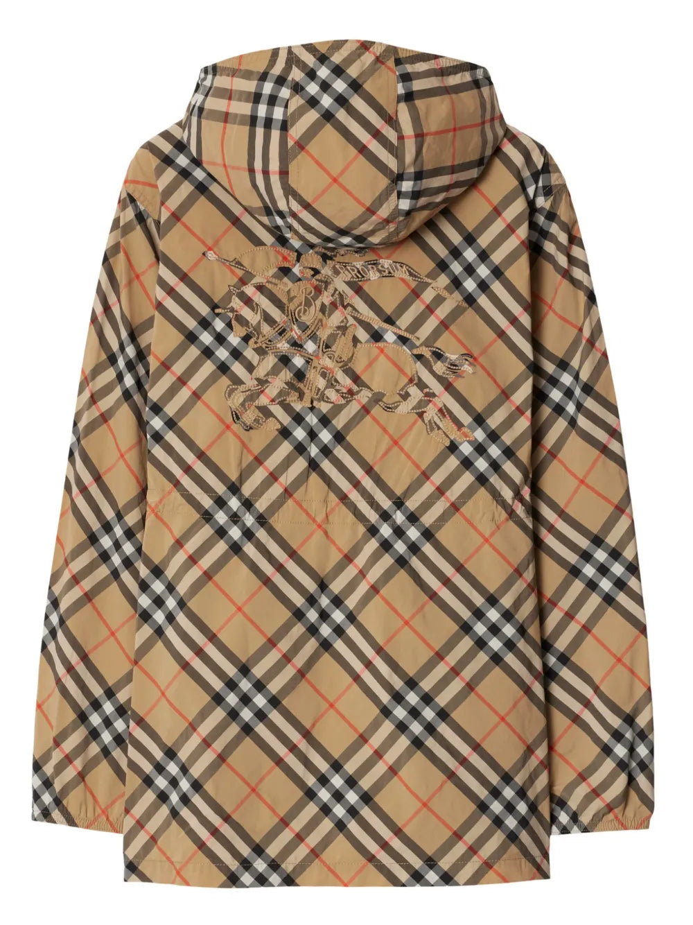 Nova Check Hooded Coat