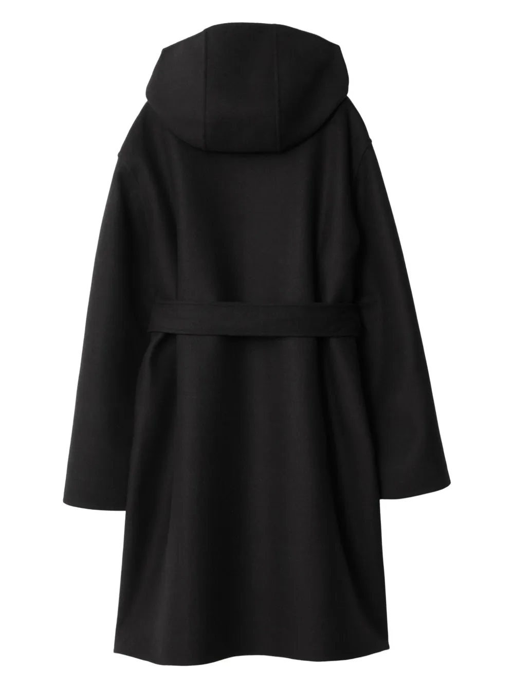 Wool Reversible Hooded Coat