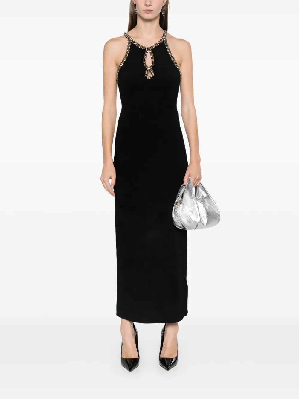 Embellished Maxi Dress