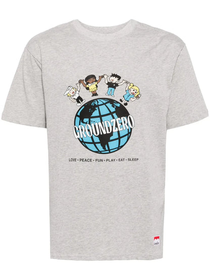 Graphic-Print Cotton T-Shirt