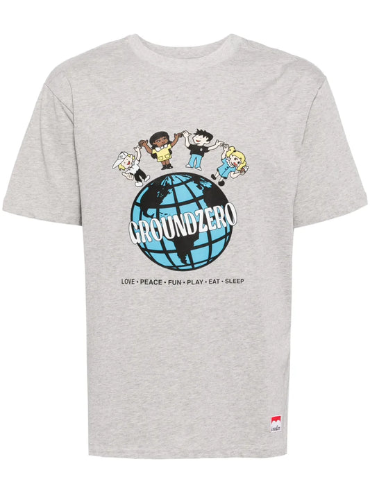 Graphic-Print Cotton T-Shirt