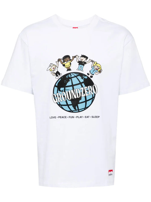 Graphic-Print Cotton T-Shirt