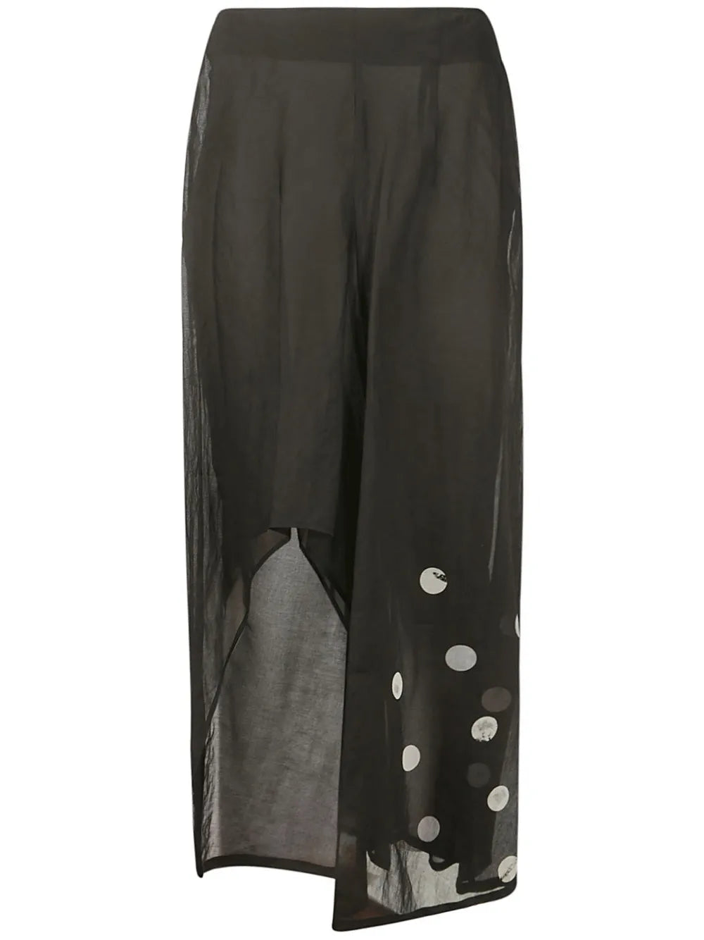 Asymmetric Midi Skirt