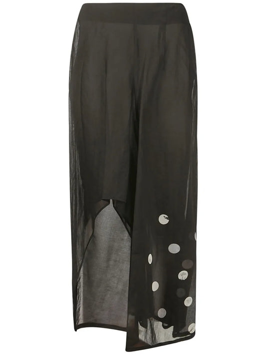 Asymmetric Midi Skirt