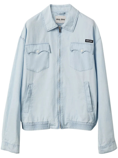 Chambray Blouson Jacket