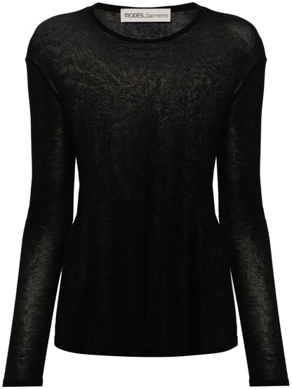 Long-Sleeve Cotton T-Shirt