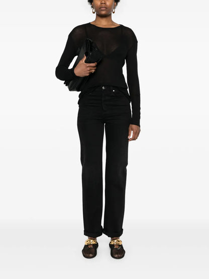 Long-Sleeve Cotton T-Shirt