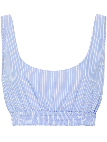 Striped Crop Top